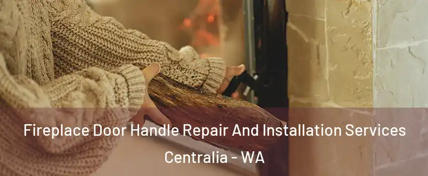  Fireplace Door Handle Repair And Installation Services Centralia - WA