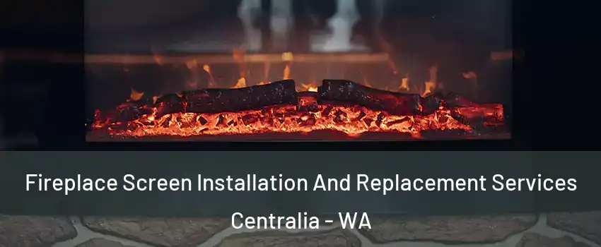  Fireplace Screen Installation And Replacement Services Centralia - WA