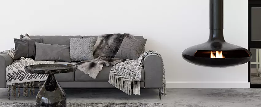 Circular Hanging Fireplace Installation Services in Centralia, WA