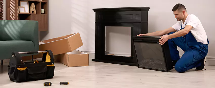 Old Rusted Metal Fireplace Repair And Replacement in Centralia, WA