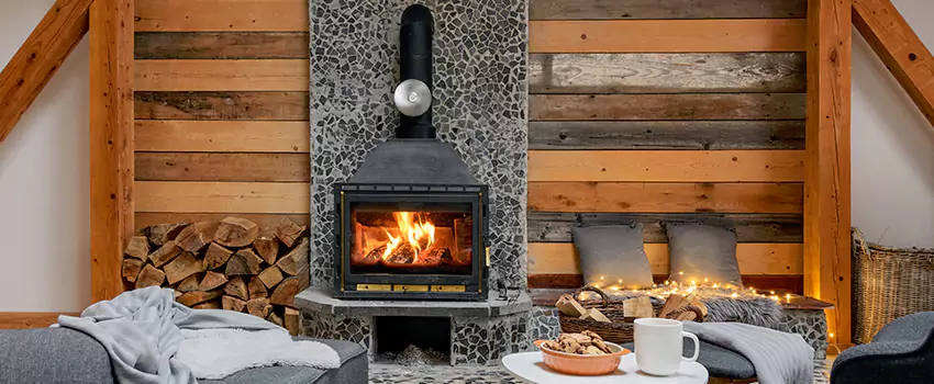 Thelin Hearth Products Direct Vent Gas Stove Fireplace Inspection in Centralia, Washington