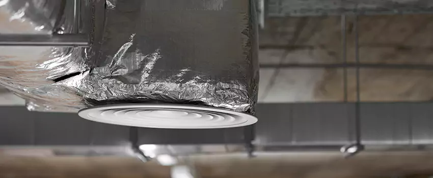 Signs of Dust Accumulation in Vents in Centralia, WA